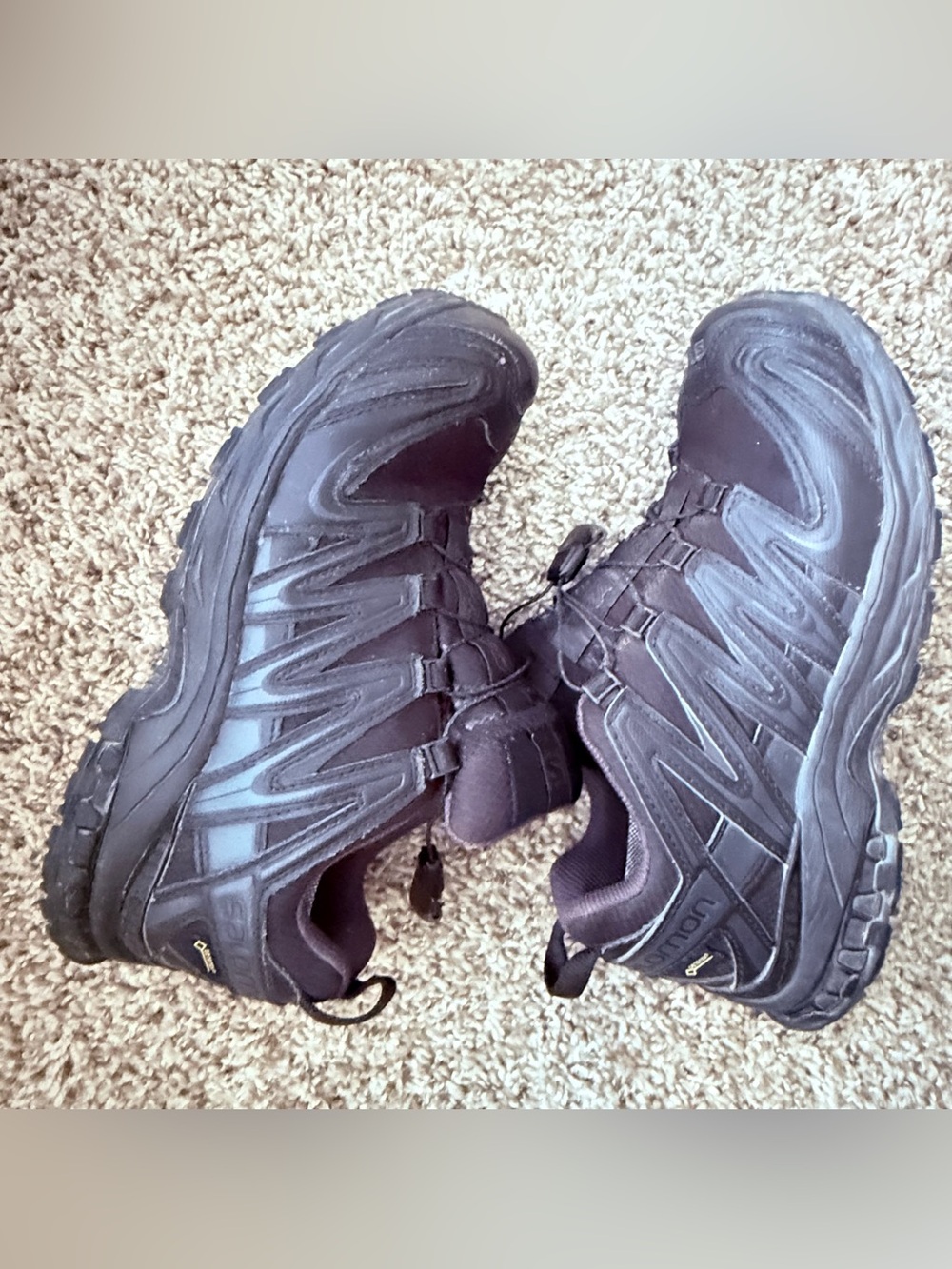 Salomon XA Pro 3D Gore-Tex Forces OutdoorTrail Running Hiking Black Sneakers - Picture 2 of 13